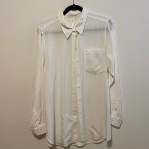 White Babaton Button Down - Size L